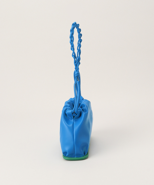 Casselini（キャセリーニ）の「【Casselini/キャセリーニ】プランプドロストバッグ（ショルダーバッグ・レディース・ブルー/ブラック/アイボリー/オレンジ・FREE）」の5枚目の写真