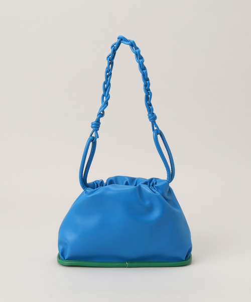 Casselini（キャセリーニ）の「【Casselini/キャセリーニ】プランプドロストバッグ（ショルダーバッグ・レディース・ブルー/ブラック/アイボリー/オレンジ・FREE）」の6枚目の写真