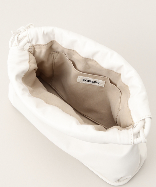 Casselini（キャセリーニ）の「【Casselini/キャセリーニ】プランプドロストバッグ（ショルダーバッグ・レディース・ブルー/ブラック/アイボリー/オレンジ・FREE）」の9枚目の写真