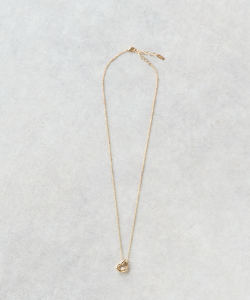 GOLDY(ゴールディ)の「【GOLDY(ゴールディ)】パールインハートトップネックレス(ネックレス・レディース・ゴールド/シルバー・FREE)」の11枚目の写真