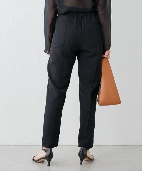 Drawing Numbers（ドローイング ナンバーズ）の「【Drawing Numbers】ドライツイルテーパードパンツ（スラックス・レディース・ブラック/ベージュ/カーキ・38/36）」の19枚目の写真