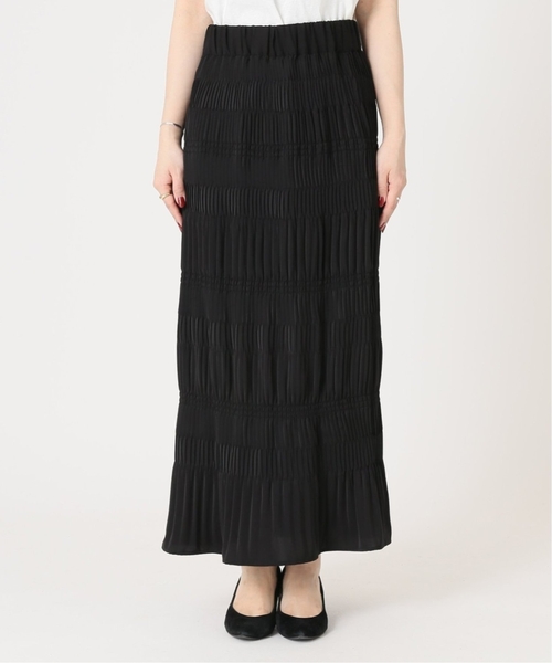 JOURNAL STANDARD（ジャーナルスタンダード）の「《追加4》ミニプリーツシャーリングスカート（スカート・レディース・ブラック・36/38）」の10枚目の写真