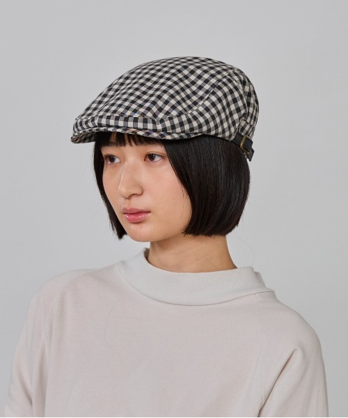 OVERRIDE（オーバーライド）の「OVERRIDE  OGC BELT HUNTING SG / オーバーライド（ハンチング/ベレー帽・レディース・ネイビー系/ブラック/ベージュ/ネイビー/ブルー系/ブラック系/ブラウン/レッド・57cm/59cm/61cm）」の3枚目の写真