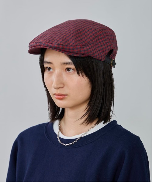 OVERRIDE（オーバーライド）の「OVERRIDE  OGC BELT HUNTING SG / オーバーライド（ハンチング/ベレー帽・レディース・ネイビー系/ブラック/ベージュ/ネイビー/ブルー系/ブラック系/ブラウン/レッド・57cm/59cm/61cm）」の8枚目の写真