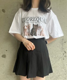 子猫半袖Tシャツ