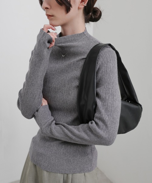 select MOCA（セレクトモカ）の「ニュアンスリブプチハイネック