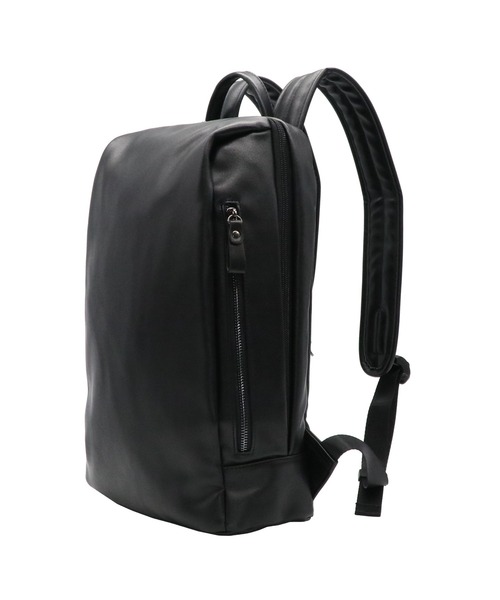 GUSCIO UOMO（グッシオ ウォーモ）の「【グッシオウォーモ】PUレザー リュックサック バックパック ユニセックス 軽量（ビジネスバッグ・メンズ・グリーン/ダークグレー/モカ/ブラック/グレイッシュベージュ・FREE）」の6枚目の写真