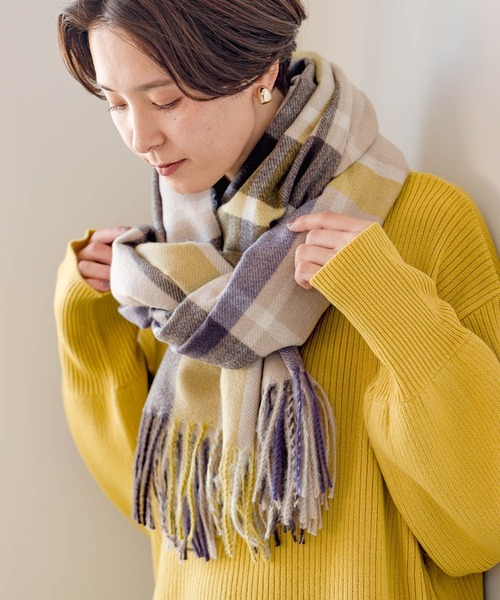 LEPSIM（レプシィム）の「洗えるチェックストール23AW 967394