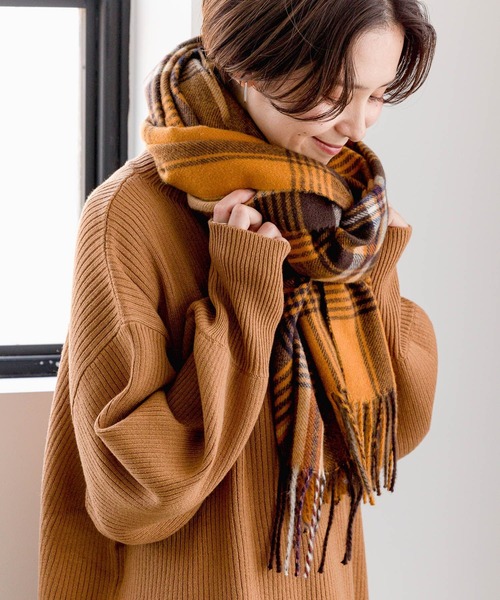 LEPSIM（レプシィム）の「洗えるチェックストール23AW 967394