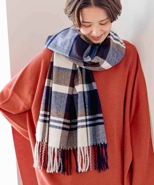 LEPSIM（レプシィム）の「洗えるチェックストール23AW 967394