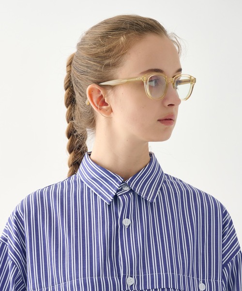 WETTEMPT(ウィテンプト)の「STRIPE・CHECK DOUBLE POCKET SHIRT / ストライプ・チェックダブルポケットシャツ(シャツ/ブラウス・メンズ・テラコッタ/ブルー・LARGE/SMALL/MEDIUM)」の14枚目の写真