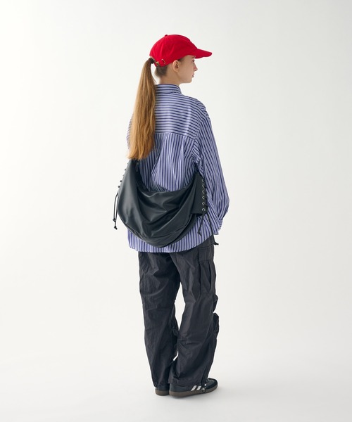 WETTEMPT(ウィテンプト)の「STRIPE・CHECK DOUBLE POCKET SHIRT / ストライプ・チェックダブルポケットシャツ(シャツ/ブラウス・メンズ・テラコッタ/ブルー・LARGE/SMALL/MEDIUM)」の12枚目の写真