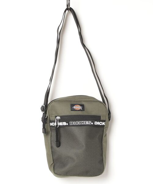 Dickies(ディッキーズ)の「【Dickies/ディッキーズ】LOGO TAPE MINI SHOULDER(ショルダーバッグ・メンズ・カーキ/ネイビー/ブラック/ベージュ・ONE)」の4枚目の写真