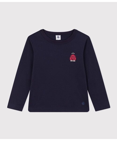 PETIT BATEAU（プチバトー）の「プリント長袖Ｔシャツ（Tシャツ/カットソー・キッズ・ブルー系その他/ホワイト×ブルー/ライトブルー/ライトグレー/ダークネイビー・10YEAR/12YEAR/6YEAR/8YEAR）」の19枚目の写真