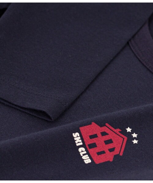PETIT BATEAU（プチバトー）の「プリント長袖Ｔシャツ（Tシャツ/カットソー・キッズ・ブルー系その他/ホワイト×ブルー/ライトブルー/ライトグレー/ダークネイビー・10YEAR/12YEAR/6YEAR/8YEAR）」の21枚目の写真