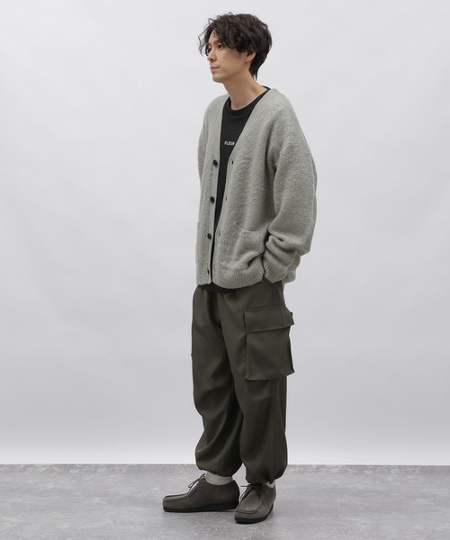 LAKOLE（ラコレ）の「モヘアライクシャギーカーデ / 903958（Tシャツ/カットソー・メンズ・オレンジ/ライトグリーン/ブルー/サックスブルー/イエロー/チャコール/ライトグレー・MEDIUM/X-LARGE/LARGE）」の18枚目の写真