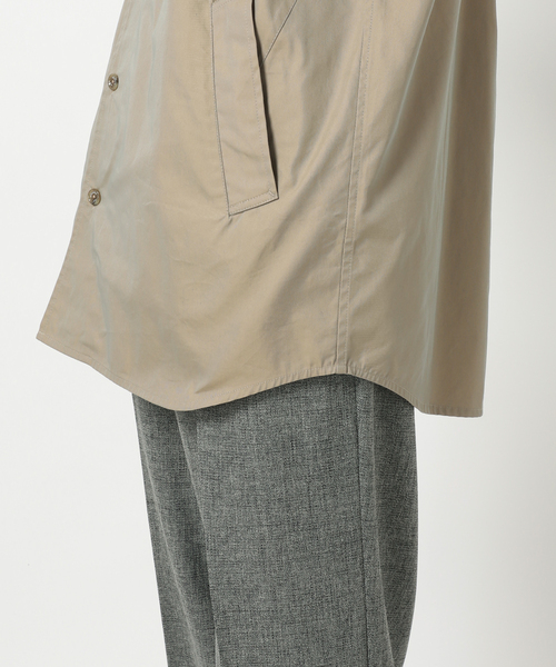 417 EDIFICE（フォーワンセブンエディフィス）の「ステン C.P.O シャツブルゾン（シャツ/ブラウス・メンズ・ベージュ/ネイビー/グリーン・3/1/2）」の17枚目の写真