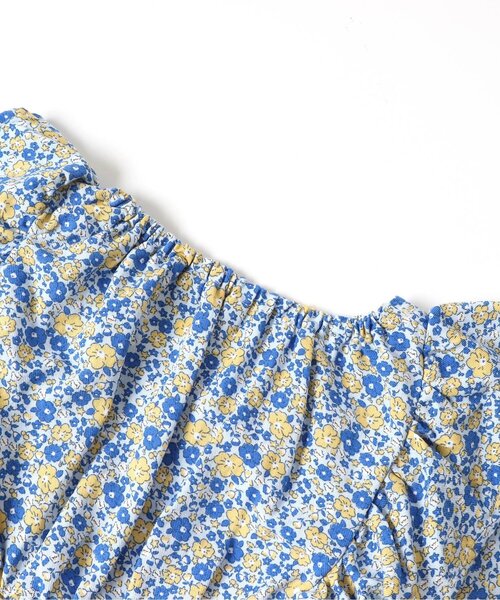 apres les cours（アプレレクール）の「【WEB限定】総柄フリルチュニック（チュニック・キッズ・アイボリー/レッド/ストライプ/サックスブルー・130/80/110/90/100/140/120）」の16枚目の写真