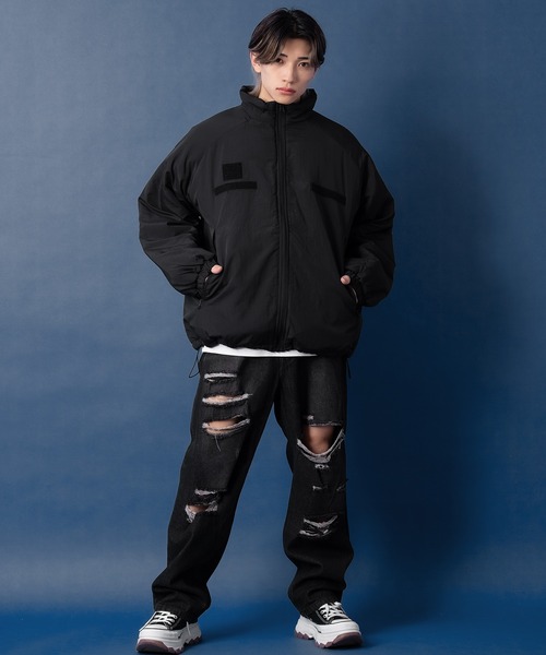 セール】【UAU】エコダウン レベル7 ミリタリージャケット（ダウン