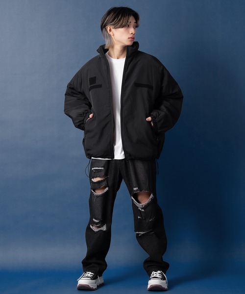 セール】【UAU】エコダウン レベル7 ミリタリージャケット（ダウン