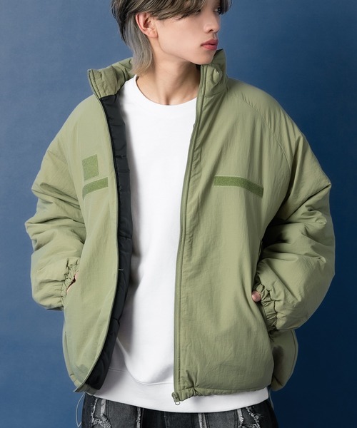 improves（インプローブス）の「【UAU】エコダウン レベル7 ミリタリージャケット（ダウンジャケット/コート・メンズ・カーキ/ブラック・LARGE/MEDIUM）」の16枚目の写真