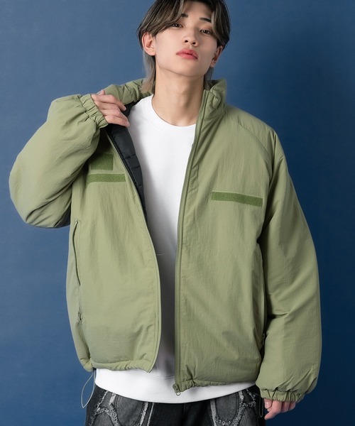 improves（インプローブス）の「【UAU】エコダウン レベル7 ミリタリージャケット（ダウンジャケット/コート・メンズ・カーキ/ブラック・LARGE/MEDIUM）」の19枚目の写真