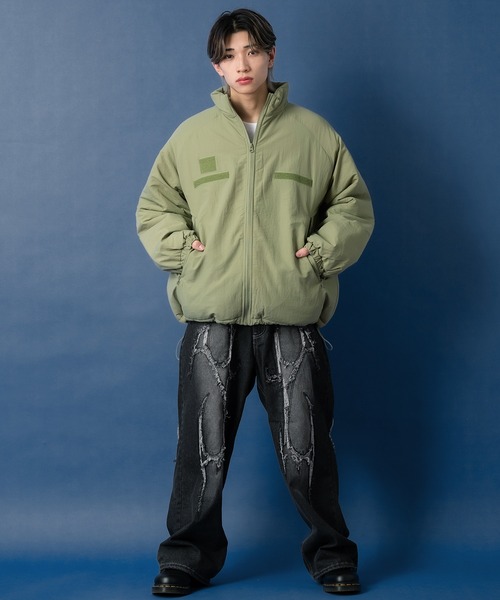 セール】【UAU】エコダウン レベル7 ミリタリージャケット（ダウン