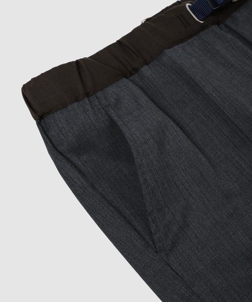 kolor BEACON（カラービーコン）の「24SBM-P12141（その他パンツ・メンズ・ダークブラウン/ネイビー/チャコールグレー/オリーブ・1/2）」の9枚目の写真