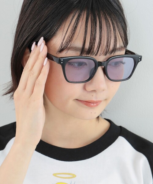 Ray BEAMS(レイビームス)の「noeyedia × Ray BEAMS / サングラス "NE451"(サングラス・レディース・ブラック/ライトグレー・ONE SIZE)」の5枚目の写真