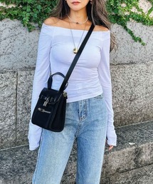 esutoreja | ボートネックトップス(カーディガン/ボレロ)