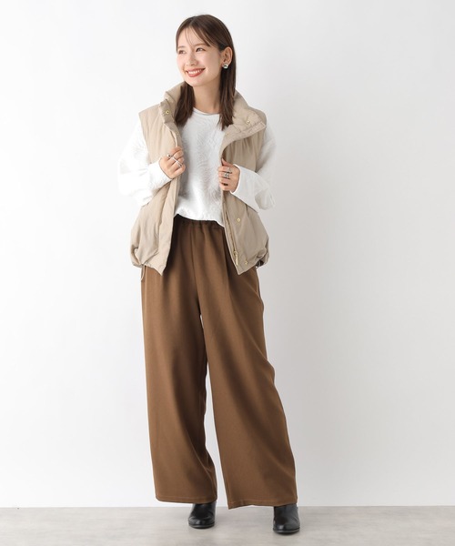 LEPSIM（レプシィム）の「ニュアンス柄ジャガードプルオーバー　974291（Tシャツ/カットソー・レディース・ブラック/ブルー/オフホワイト・FREE）」の4枚目の写真
