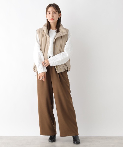 LEPSIM（レプシィム）の「ニュアンス柄ジャガードプルオーバー　974291（Tシャツ/カットソー・レディース・ブラック/ブルー/オフホワイト・FREE）」の5枚目の写真