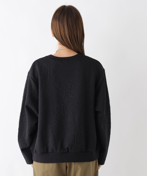 LEPSIM（レプシィム）の「ニュアンス柄ジャガードプルオーバー　974291（Tシャツ/カットソー・レディース・ブラック/ブルー/オフホワイト・FREE）」の17枚目の写真