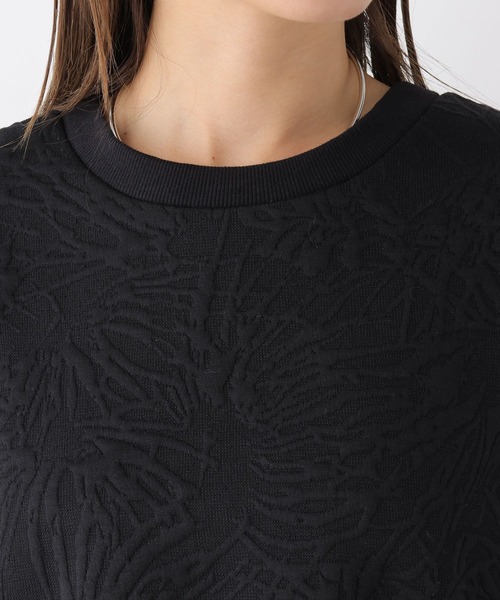 LEPSIM（レプシィム）の「ニュアンス柄ジャガードプルオーバー　974291（Tシャツ/カットソー・レディース・ブラック/ブルー/オフホワイト・FREE）」の18枚目の写真