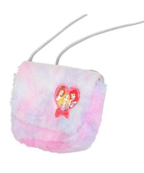 ディズニー　ファシリエ　バッグ　ポシェット ディズニープリンセス ショルダー ミニ ポーチ ( 王冠 2プリ