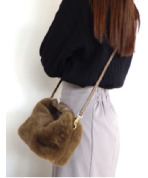 【セール】エコファー2Wayミニバッグ(ハンドバッグ)|AVALON(U.Q)(アバロン) 【セール】エコファー2Wayミニバッグ(ハンドバッグ)|AVALON(U.Q)(アバロン)