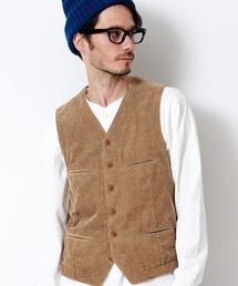 green label relaxing | 13W CORD 6B ベスト(ベスト)