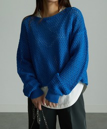 RANAN | メッシュ透かし編みニット(ニット/セーター)