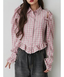 jouetie | ショルダーリボンブラウス(シャツ/ブラウス)