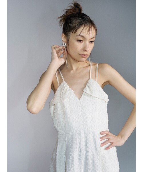 Ray BEAMS（レイビームス）の「ADER.bijoux × RBS / 別注 PAVO フリンジ イヤリング（イヤリング・レディース・シルバー・ONE SIZE）」の2枚目の写真