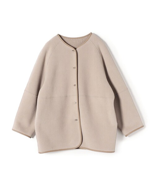 先約あり】SHIPS ボア × フリース リバーシブル コート 36サイズ SHIPS