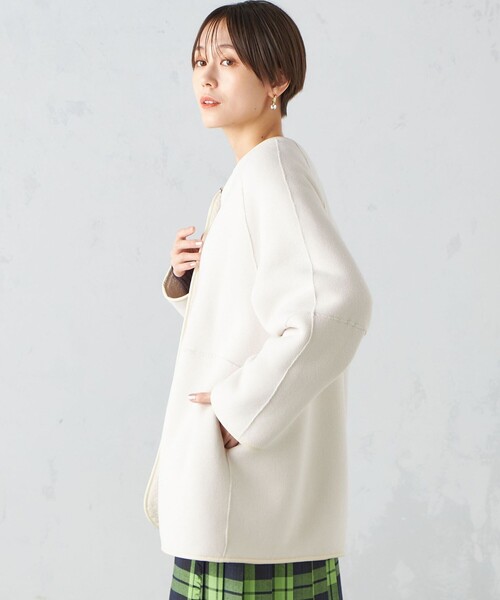 L【レア！新品未使用】C.E for SSZ フリースリバーシブルジップアップジャケット（ブラック／ブラウン） : [チャンピオン] アウター ボアフリース スクリプトロゴ