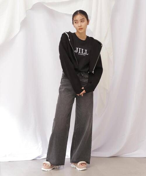 JILL by JILL STUART(ジルバイジルスチュアート)の「◇構築ダイバーシリーズ パーカー(パーカー・レディース・ブラック/グレー/ベージュ・FREE)」の7枚目の写真