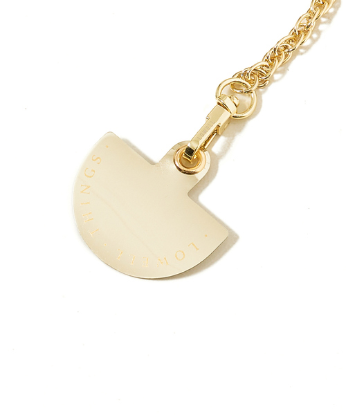 LOWELL things(ロウェル シングス)の「Chain Strap/チェーンショルダー(スマホタブ付き)(チャーム・レディース・シルバー/ゴールド/シャンパン・フリー)」の18枚目の写真