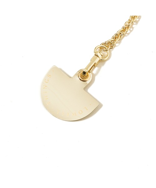 LOWELL things(ロウェル シングス)の「Chain Strap/チェーンショルダー(スマホタブ付き)(チャーム・レディース・シルバー/ゴールド/シャンパン・フリー)」の7枚目の写真