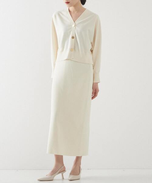 Liesse(リエス)の「Vネックドルマンカーディガン(カーディガン/ボレロ・レディース・アイボリー/ブルー/ネイビー・FREE)」の5枚目の写真