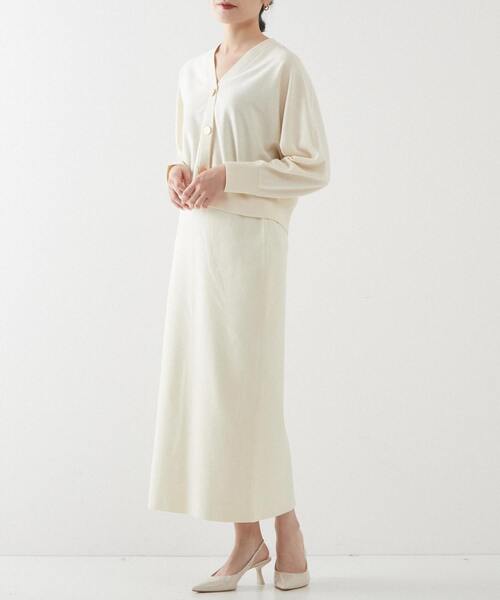 Liesse(リエス)の「Vネックドルマンカーディガン(カーディガン/ボレロ・レディース・アイボリー/ブルー/ネイビー・FREE)」の6枚目の写真