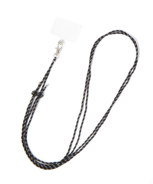 GLOBAL WORK(グローバルワーク)の「UNISEX/細スマホショルダー/993988(スマホグッズ・メンズ・ホワイト/ライトグリーン/ブラック・FREE)」の3枚目の写真