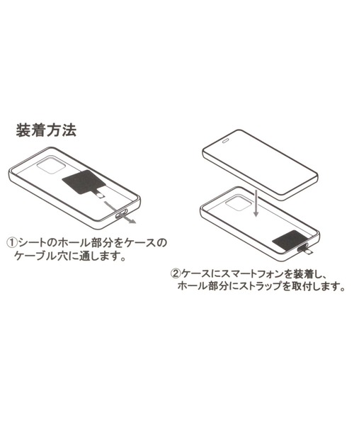 GLOBAL WORK(グローバルワーク)の「UNISEX/細スマホショルダー/993988(スマホグッズ・メンズ・ホワイト/ライトグリーン/ブラック・FREE)」の8枚目の写真