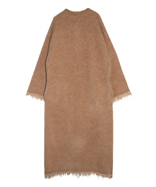 Wool long coat Cashmere Shawl